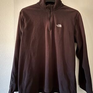North Face Black Quarter-Zip Pullover